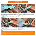 Transfer Board and Slide Board for transferring, Sliding Board Transfer to Wheelchair ，Patient Transfer ，Transfer Boards from Wheelchair to Car