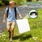 FDW | 6FT Folding Table | White | Portable Plastic Table