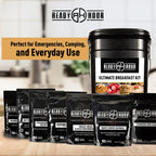 Ready Hour Breakfast Bucket (128 Servings), Emergency Food Supply, Emergency Food Kit, 25-Year Shelf Life Food, Survival Food Buckets, Long-Lasting