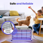 LiBa Bug Zapper 2800V Indoor, with 2 Extra Replacement Bulbs