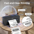 Nelko Bluetooth Thermal Shipping Label Printer, 4x6 Thermal Label Printer
