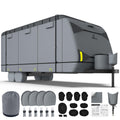 Travel Trailer RV Cover, 9-Layer Heavy Duty Waterproof,26-28ft