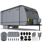 Travel Trailer RV Cover, 9-Layer Heavy Duty Waterproof,26-28ft