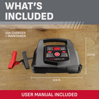 Schumacher Electric 6A Car Battery Charger & Maintainer, 6V/12V – SC1281