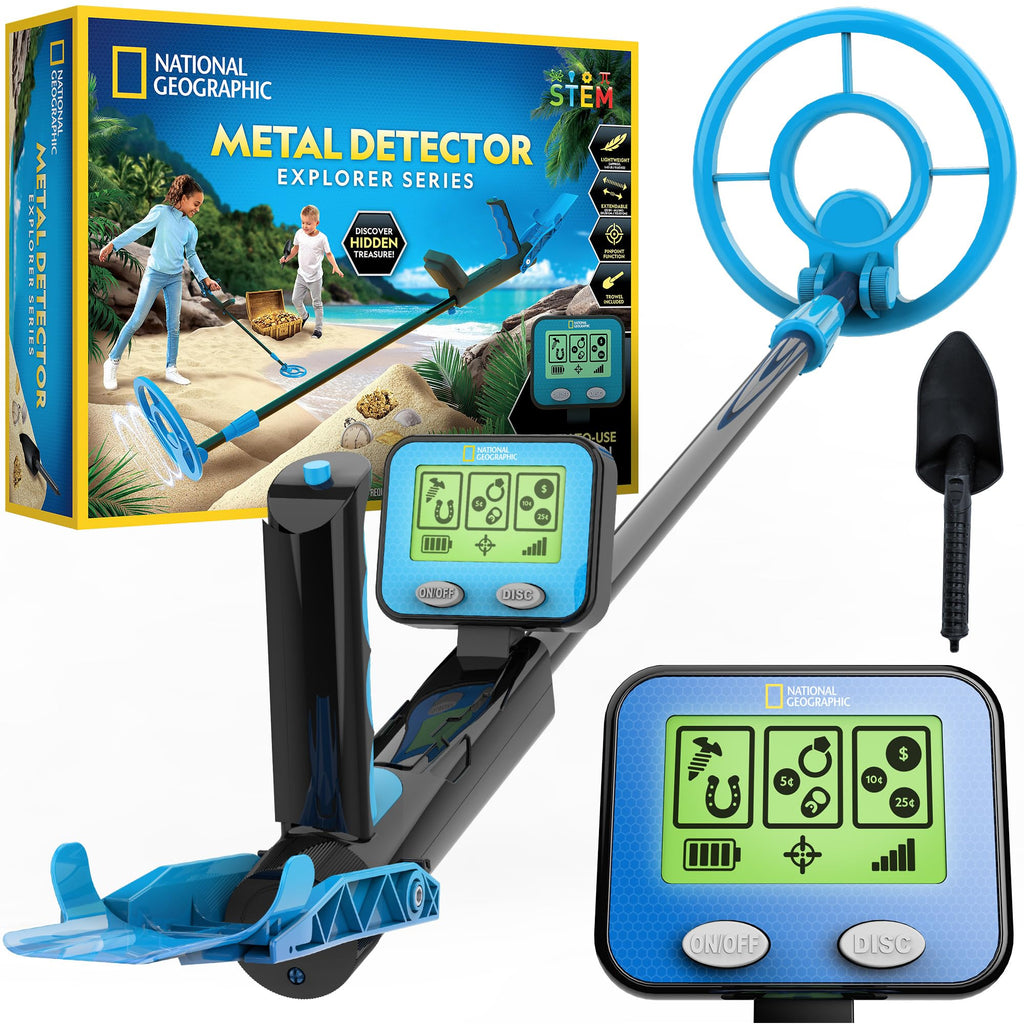 National Geographic Metal Detector for Kids with Pinpoint Function