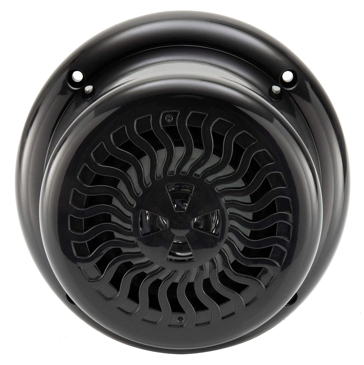 RecPro 2 Pack RV Flush Mount Speakers | 5.25" Black | Blue LED