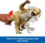 Mattel Jurassic World Rebirth Distortus Rex Rumble N Rampage Figure