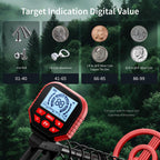 2026 Latest Higher Accuracy Professional Metal Detector for Adults with LCD
