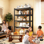 Garage Shelving 5 Tier Storage Shelves Adjustable Shelf 71"Hx31.5"Wx13.8"D