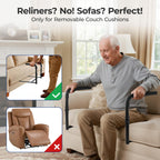 L1 Stand Assist Rail for Couch, Chair Stand Assist Aid for Elderly