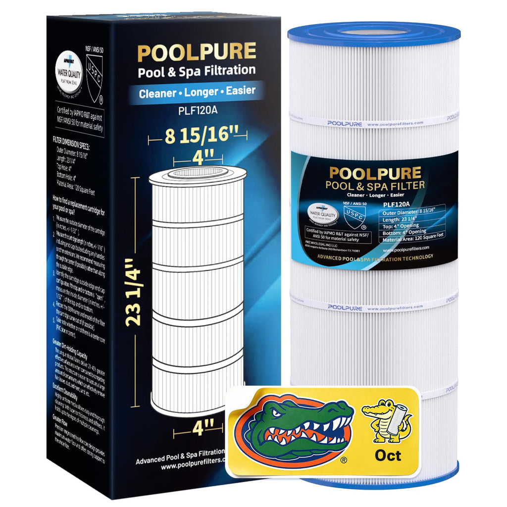 POOLPURE C1200 Pool Filter Replace Hayward CX1200RE, HAY823C, Pleatco PA120