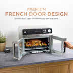 Ninja French Door Premier Air Fry Oven, 10-in-1, 20.3 Qt, Stainless, FO101