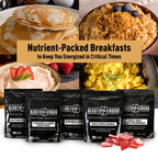 Ready Hour Breakfast Bucket (128 Servings), Emergency Food Supply, Emergency Food Kit, 25-Year Shelf Life Food, Survival Food Buckets, Long-Lasting