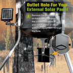 6V Deer Feeder Kit, Motor and Timer Metal Kit, Digital Game FeederTimer, Mounting Bracket Included, Up to 8 Feed Time, Easy to Install, Weatherproof