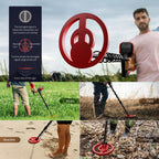 2026 Latest Higher Accuracy Professional Metal Detector for Adults with LCD