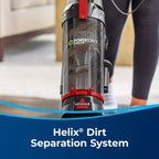 BISSELL PowerForce Helix Turbo Pet, Bagless, Upright Vacuum, Pet Friendly, Specialized Pet TurboBrush Tool, Wide Cleaning Path, Easy Empty Large
