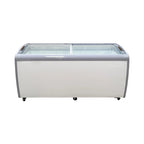 Commercial Chest Freezer, 14.5 Cu. Ft., 72 in Curved Glass Lid