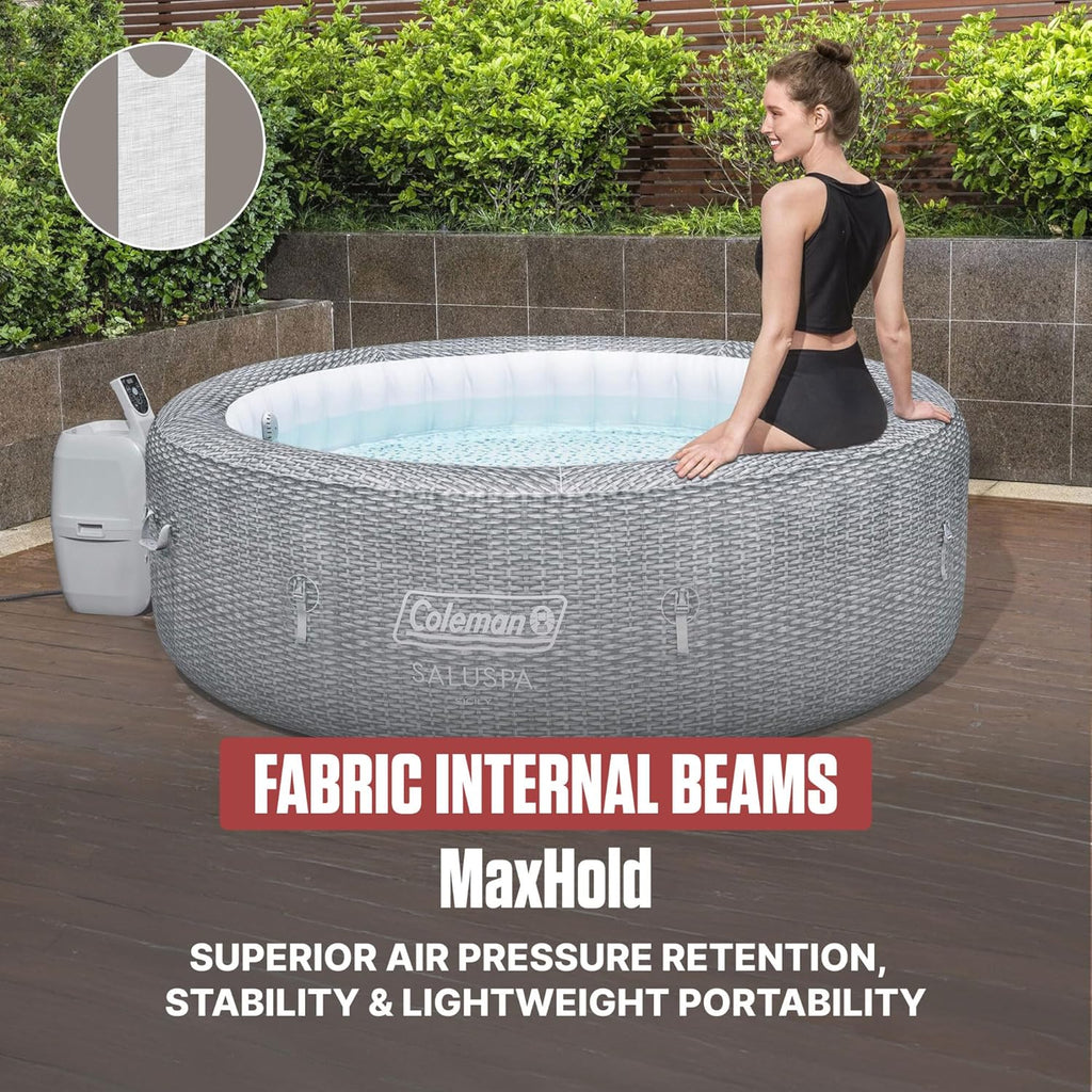 Coleman Sicily Energy-Efficient AirJet Inflatable Hot Tub, 5-7 Person - Sicily