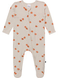Modern Moments by Gerber Neutral Two-Way Zip Halloween Viscose Sleep ´N Play Footed Pajama, Sizes Newborn - 6/9 Months
