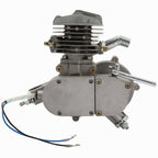 Zimtown 80cc 2 Stroke Engine Bike Motor Kit For 26in Bicycles - Silver White