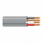 100' 8/3 UF-B Copper Underground Feeder Cable With Ground, Gray, 600V