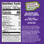 Fruit Roll-Ups Mini Rolls, Screamin' Strawberry Fruit Flavored Snacks, 36 Count, 13.3 oz