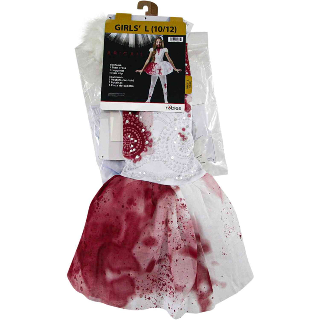 Abigail Halloween Costume for Children, Girls' Size L (10/12), by Rubies