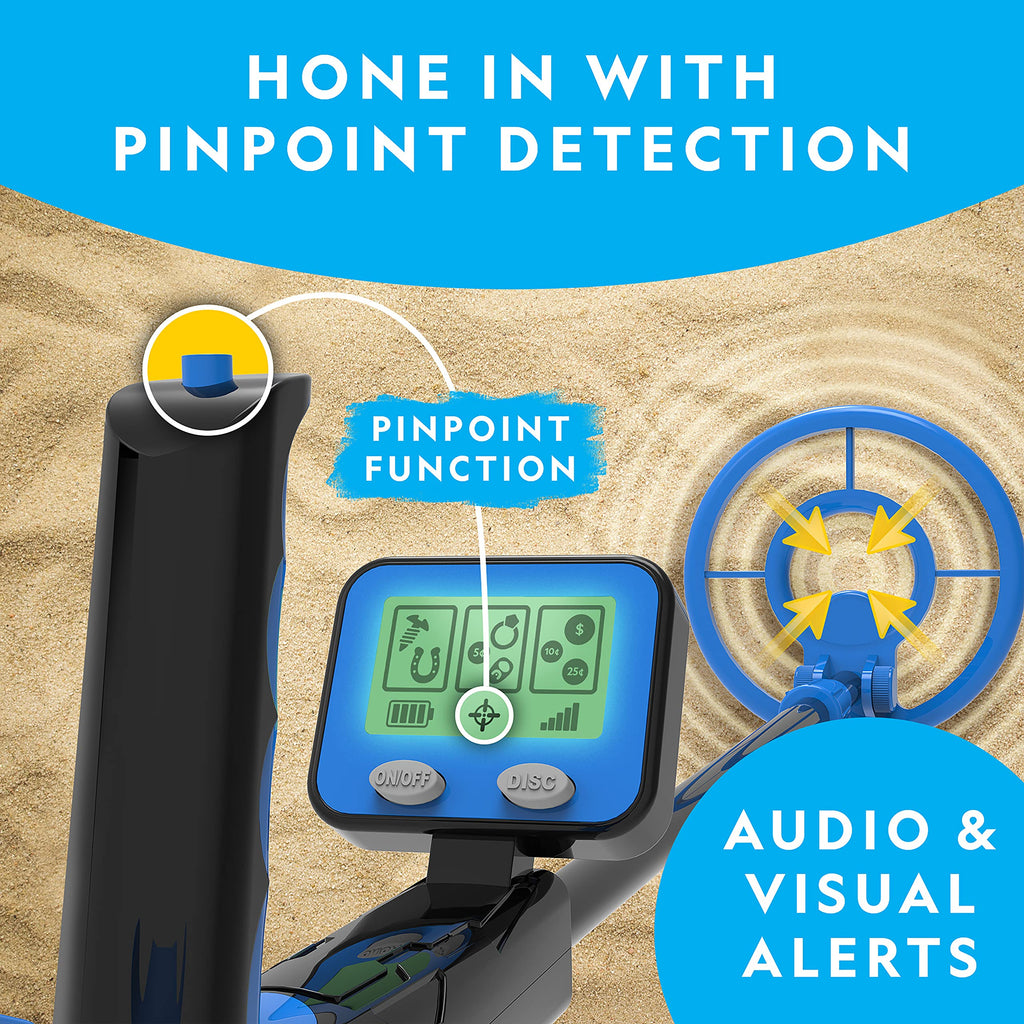 National Geographic Metal Detector for Kids with Pinpoint Function