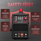 YESWELDER Flux Core MIG/Lift TIG/Stick Welder, 135 Amp, 110V - FLUX-135PRO