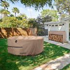 ULTCOVER Waterproof Round Patio Table Cover 76 inch