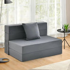 ASDRFYU 6 Inch Tri-Fold Folding Sofa Bed With Pillow