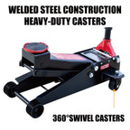 Hyper Tough 3 Ton Dual Pump Floor Jack, 5-1/8–18-5/16 in, Cars/Trucks/SUVs