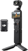 DJI Osmo Pocket 3 Vlogging Camera With Mic 2 1 TX + 1 RX, 1 Inch CMOS, 4K/240 fps, 3 Axis Stabilization - 6937224165571