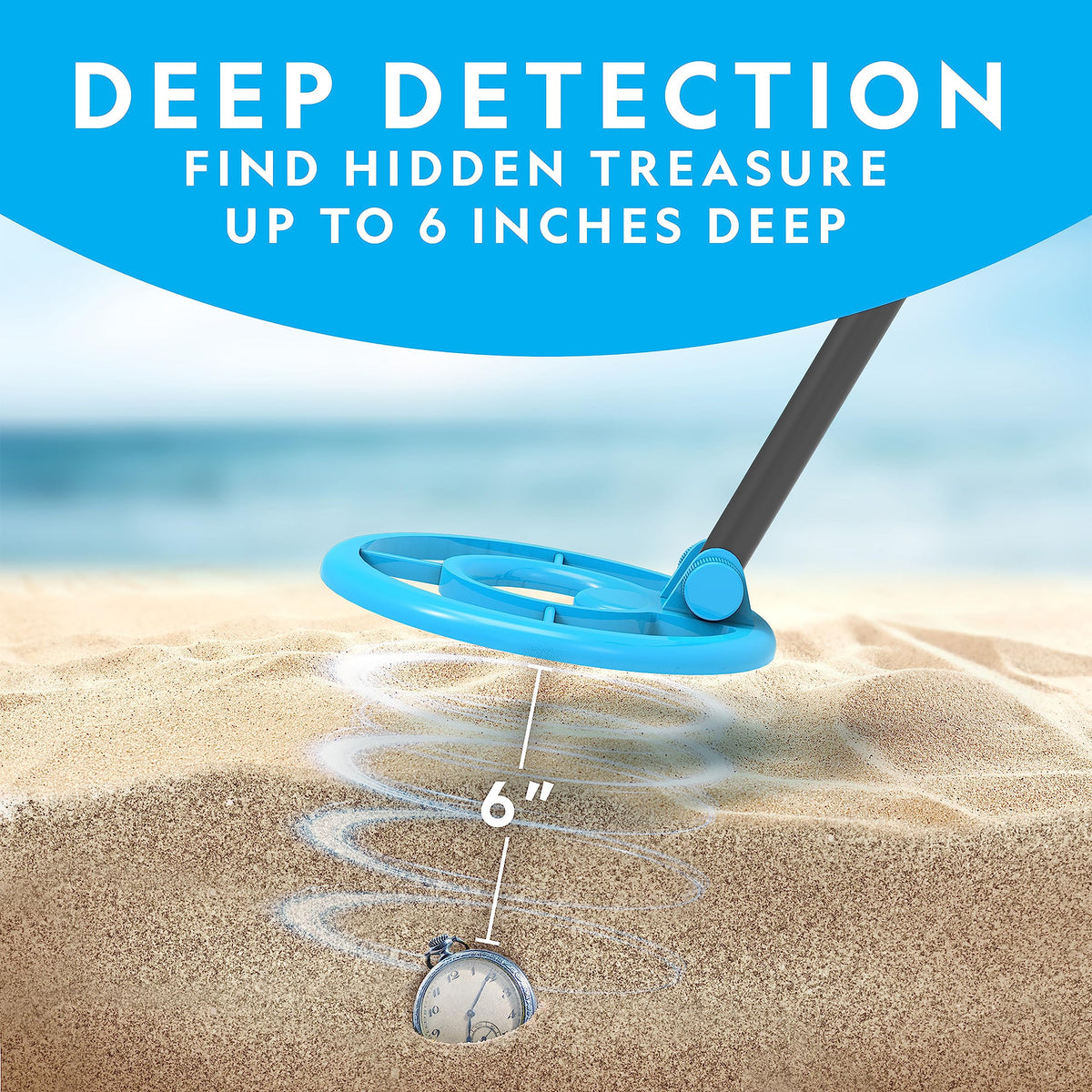 National Geographic Metal Detector for Kids with Pinpoint Function