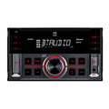 Dual Electronics XD28BT, Car Stereo Head Unit, Double DIN with Bluetooth, 7-Character LCD, New