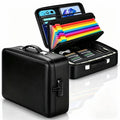 Fireproof Document Box With Combination Lock， Panbear Fire Proof Safe For Home Documents Fireproof Water Resistant Hard Case Safe Box For Important