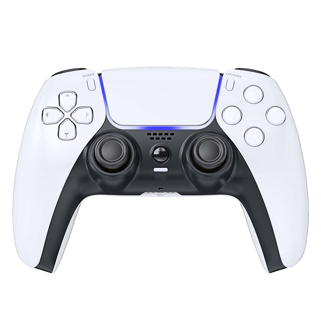 Gaming Controller Compatible with PS5/Slim/Pro/PC, Wireless Gamepad with 6-Axis Gyro/Dual Vibration/1500mAh Battery