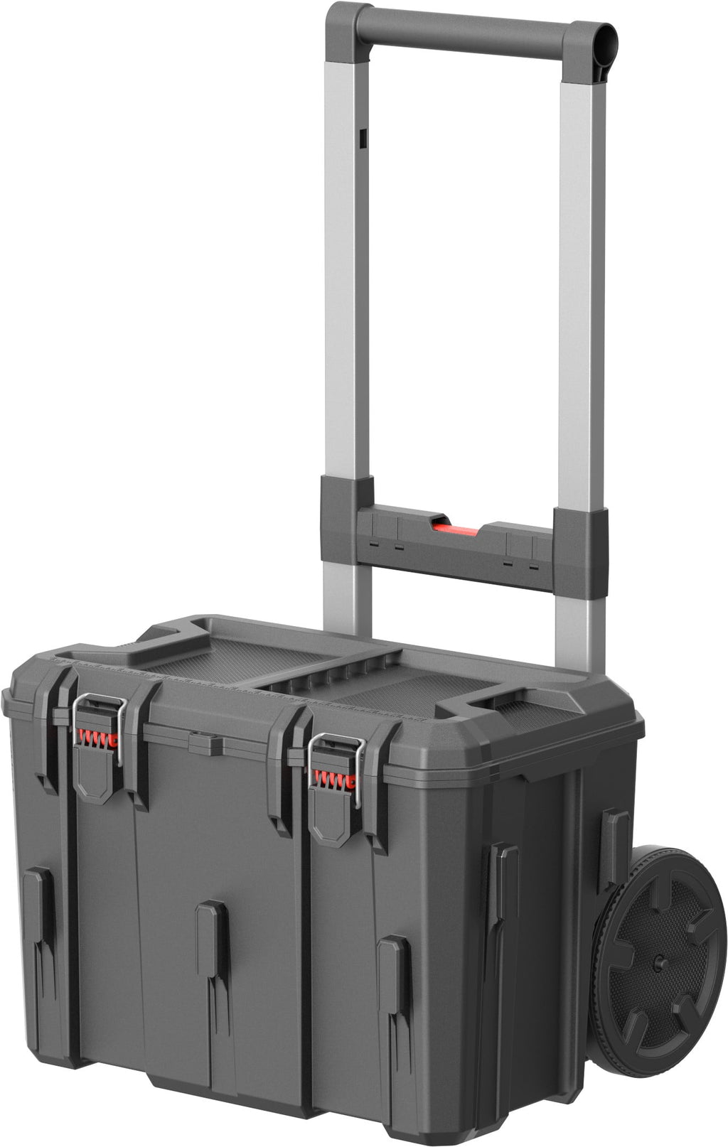 Hyper Tough Hyper Stack Rolling Tool Storage Base Box, Black