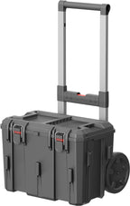 Hyper Tough Hyper Stack Rolling Tool Storage Base Box, Black