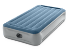 Intex 15" Twin Essential Rest Dura-Beam Airbed Mattress with Built-in Pump