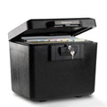 SentrySafe 1170 Fire-Resistant Document Safe with Key Lock, 0.61 CuFt., Black