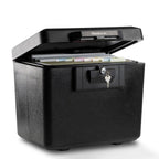 SentrySafe 1170 Fire-Resistant Document Safe with Key Lock, 0.61 CuFt., Black
