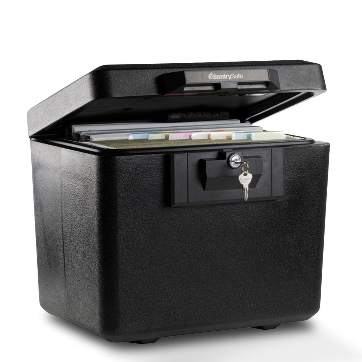 SentrySafe 1170 Fire-Resistant Document Safe with Key Lock, 0.61 CuFt., Black