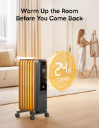 Dreo Oil Filled Radiator Heater, 1500W