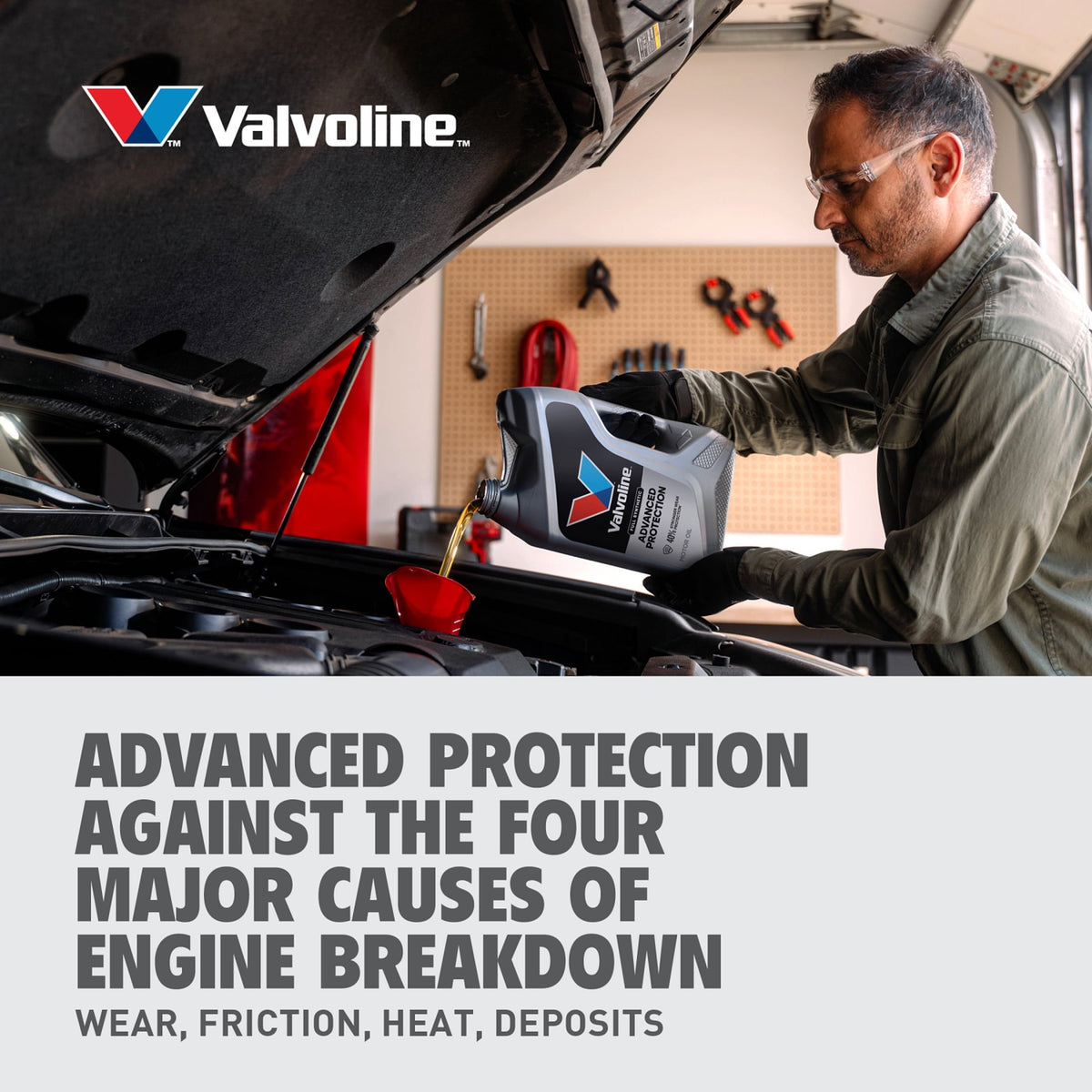 3 pack) Valvoline Advanced Protection Full Synthetic 0W-20 Motor Oil 5 Quart
