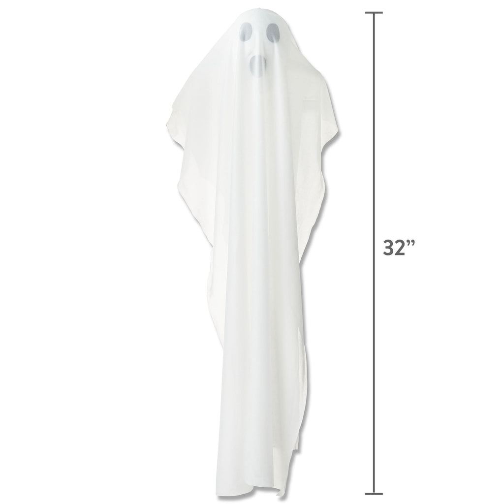 Hanging Ghost Decoration, White, 32", Halloween by Way To Celebrate