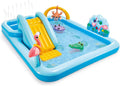 Inflatable Jungle Adventure Play Center 96 x 78 x 28 Inches - Kiddie Pool Ages 2 And Up