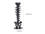 Metal Spine Candle Holder, Black, 8.6", Halloween by Way To Celebrate
