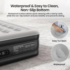 Ophanie Queen Air Mattress, 18-Inch Elevated Inflatable Bed with Built-in Pump, Puncture-Resistant, Quick Inflation/Deflation, Portable for camping &