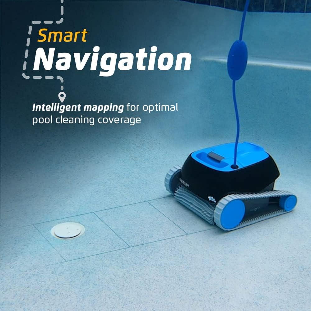 Dolphin Nautilus CC Automatic Robotic Pool Vacuum Cleaner With Caddy For In-Ground Pools Up To 33 FT